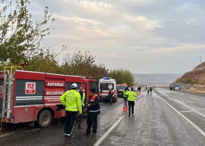 Adıyaman’da Trafik Kazası: 3 Ölü